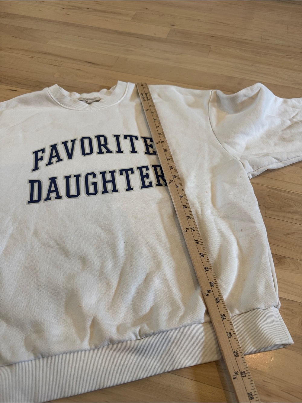 Favorite Daughter-Collegiate Crewneck Sweatshirt-M-Read - Picture 5 of 8